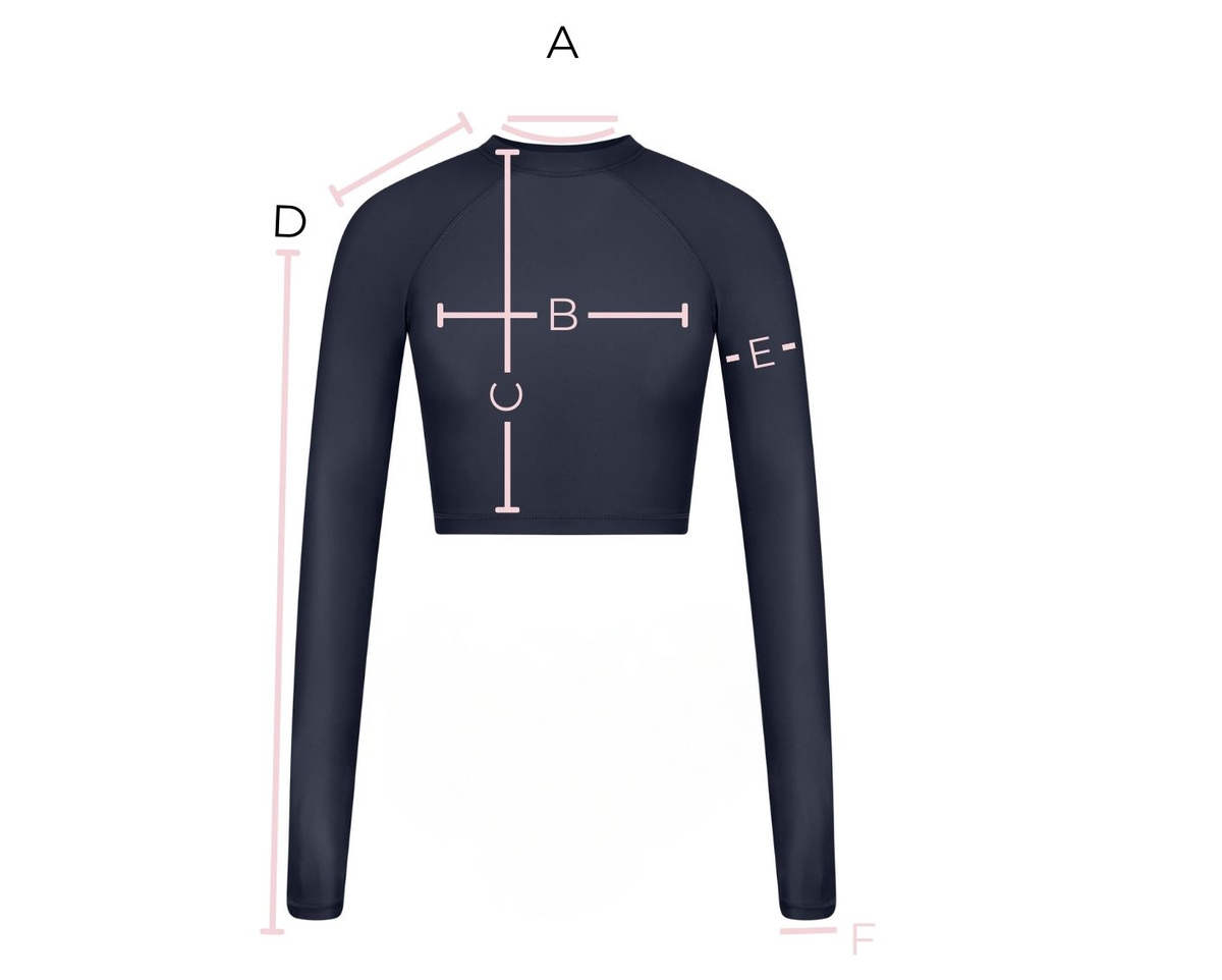 Daci Rash Guard Chart Size SIZE GUIDE: RASHGUARD – Ocean Soul Swimwear