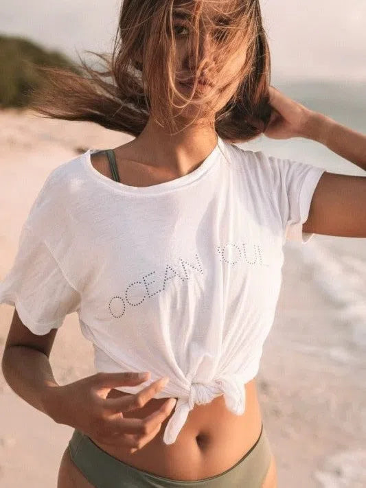 Bamboo T shirt - Ocean Soul - Ocean Soul Bali - Sustainable Swimwear