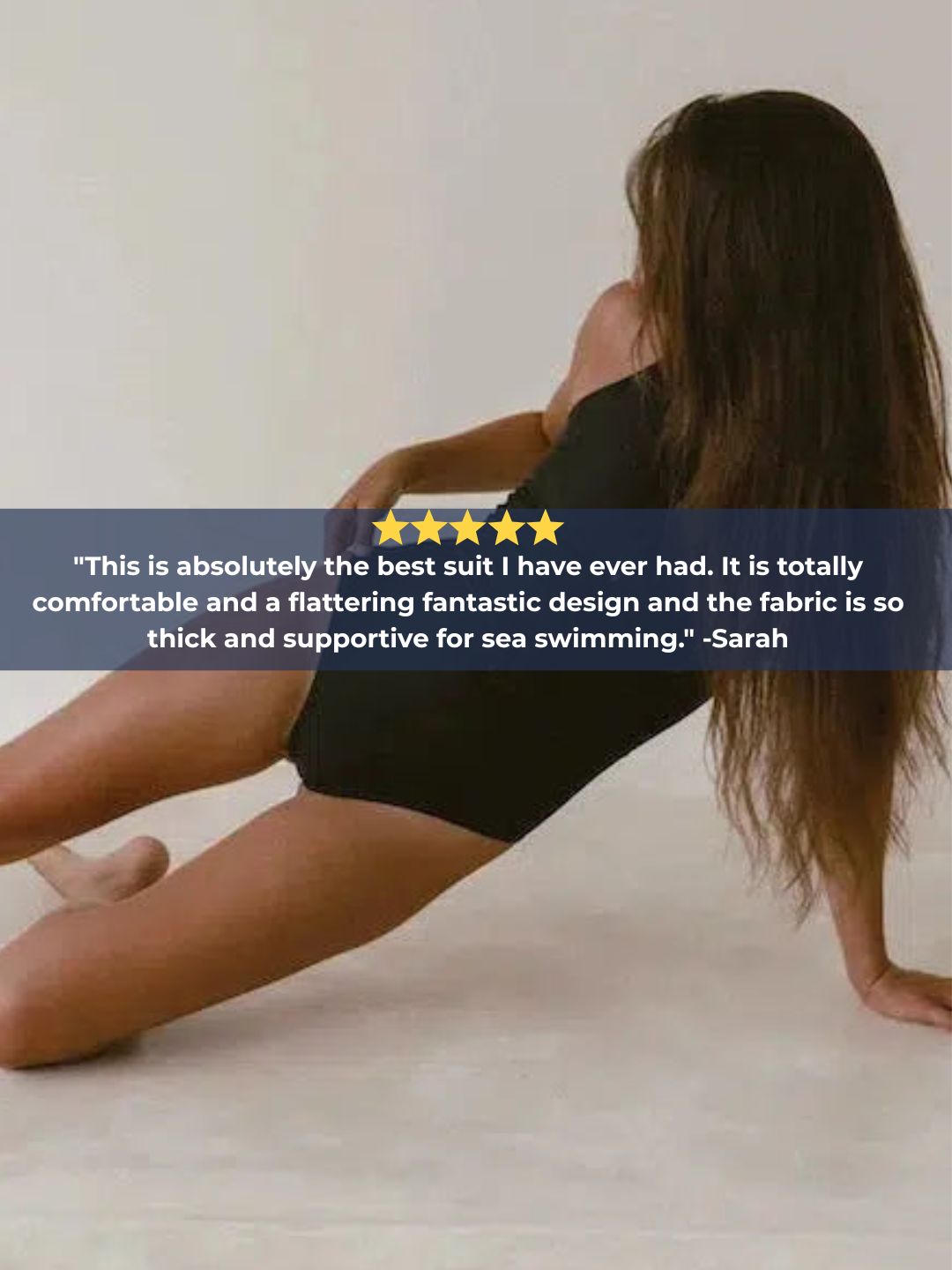 Black one piece swimsuit | The Mentawai in Midnight