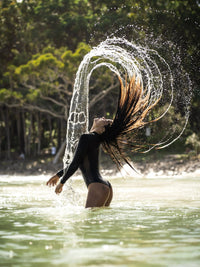 Long Sleeve Swimsuit | The Sulawesi Midnight