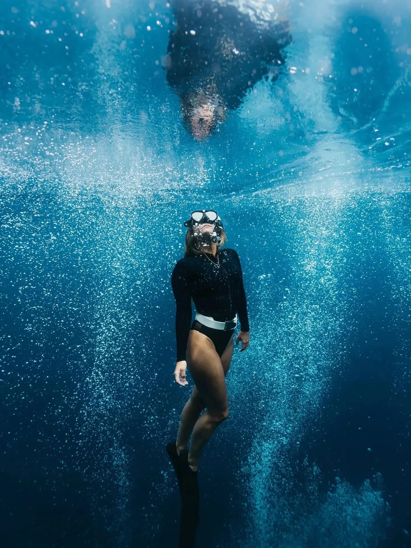 Long Sleeve Swimsuit | The Sulawesi Midnight