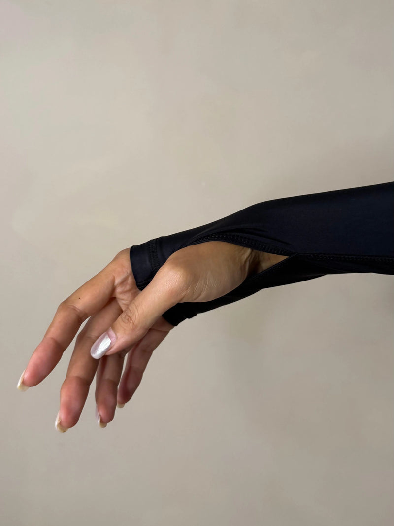 Long Sleeve Swimsuit | The Sulawesi Midnight - T