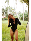 Long Sleeve Swimsuit | The Sulawesi Midnight - T