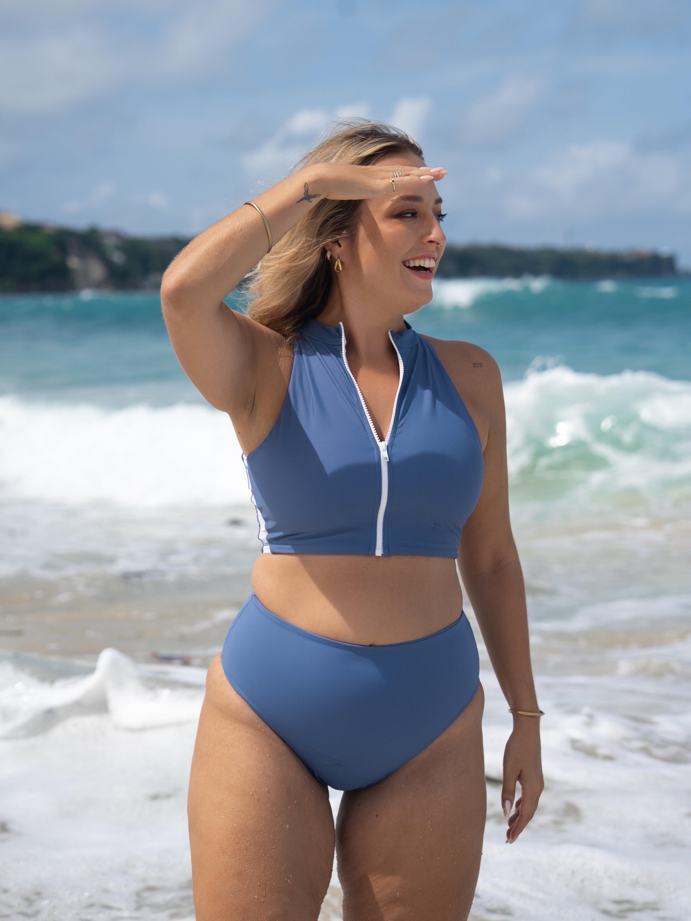 Womens rashguard | Mentawai Crop Top