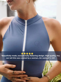 One Piece Swimsuit | The Mentawai in Celestial Blue