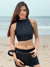 Seraya Tote Wet Bag-Bambbo clutch-Ocean Soul Bali-Midnight-Ocean Soul Swimwear