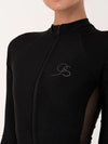 Sulawesi Long Sleeve Swimsuit - Midnight - Ocean Soul Bali - Sustainable Swimwear