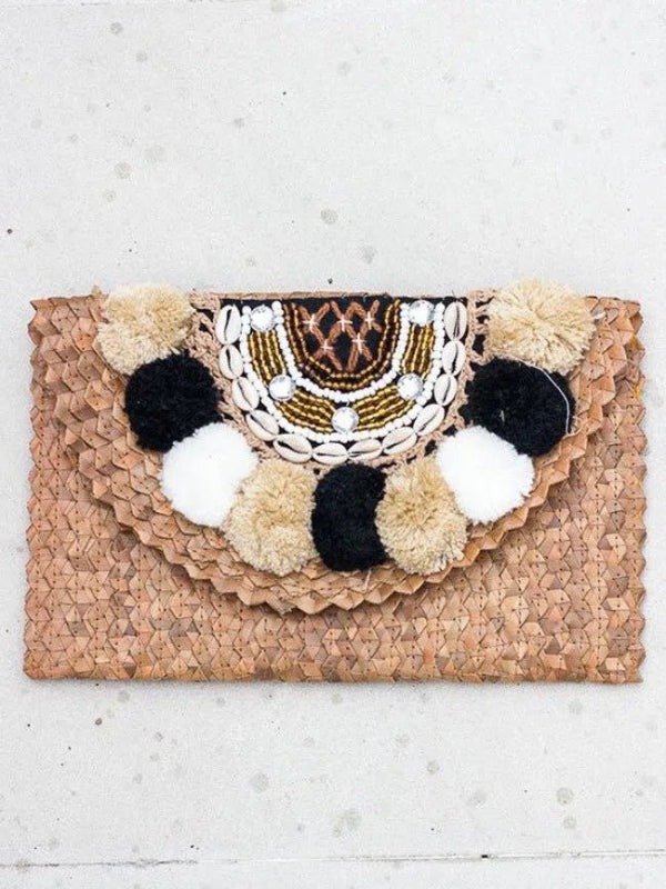 Clutch Bag | The Nias-Bamboo clutch-Ocean Soul Bali-Ocean Soul Bali